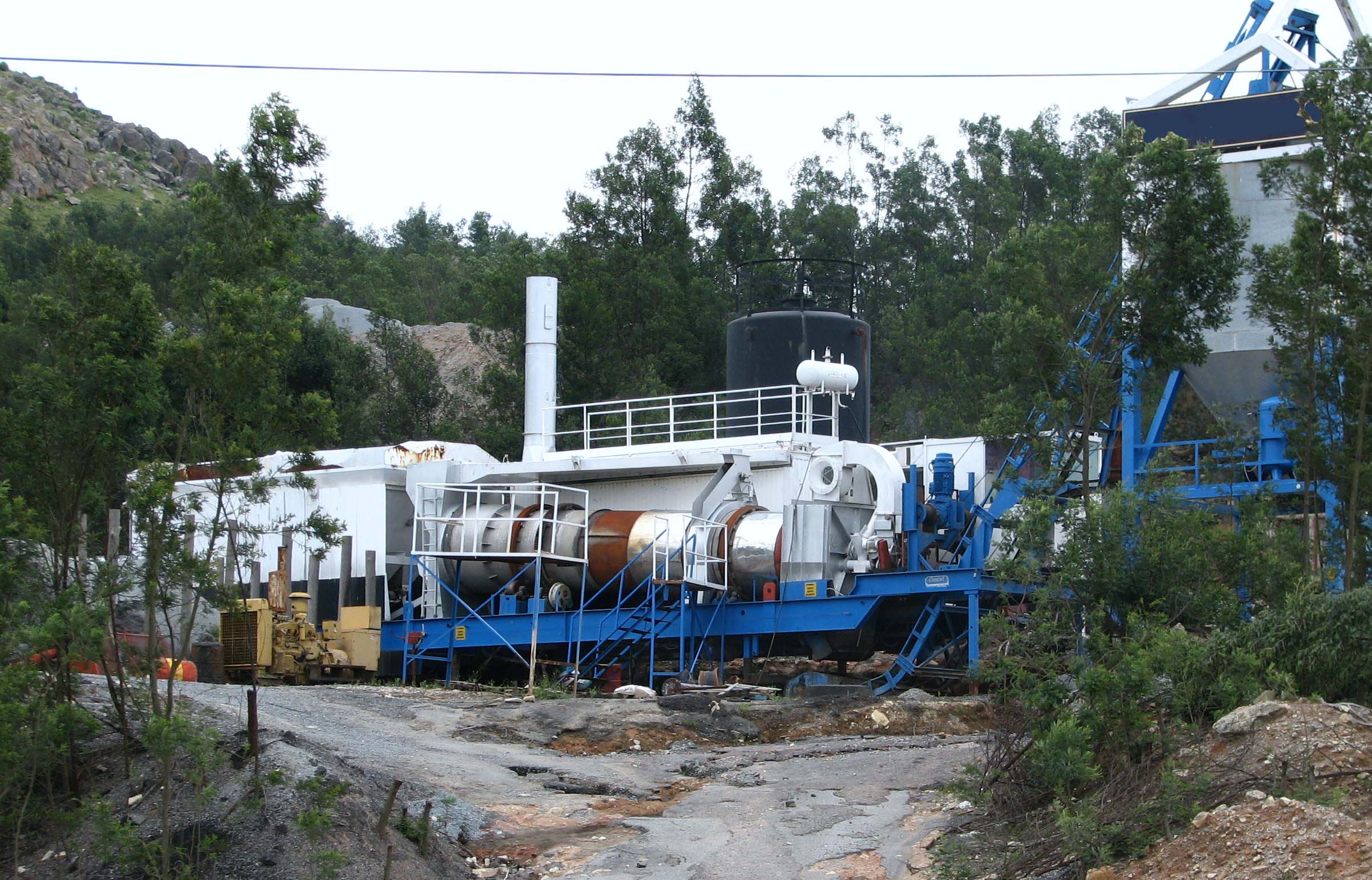 Ermont RM 120 Drum Mix Plant; click to close